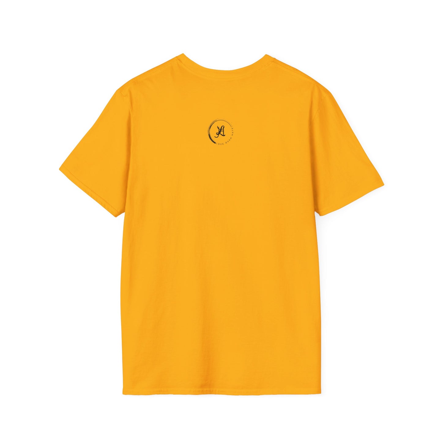 Love Ovah Hate T-Shirt — Handwritten Script Love Tee
