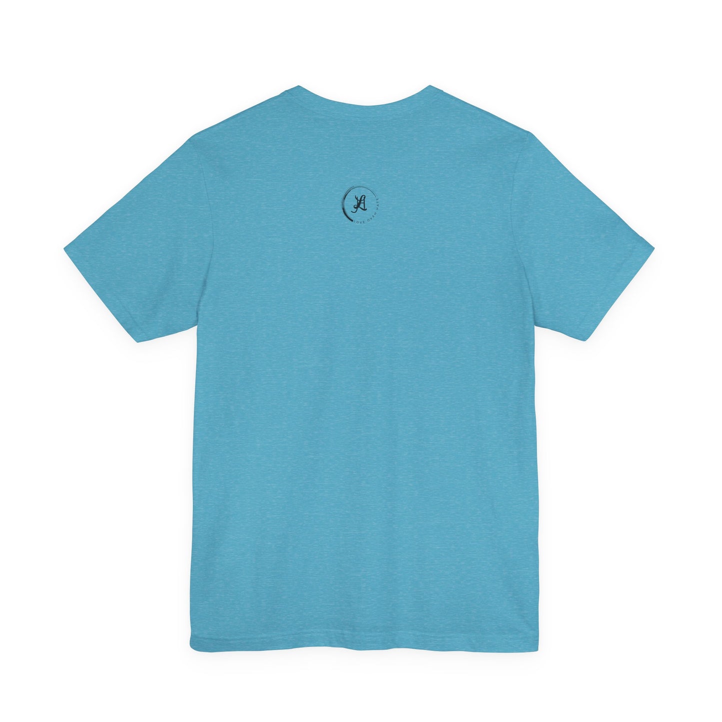 LOVEOVAHHATE Vertical Cross Graphic Tee