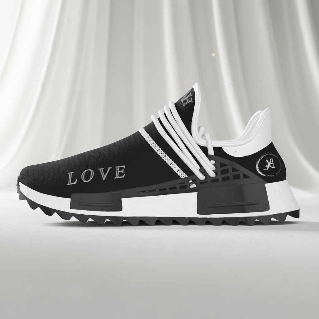 Love Ovah Hate Mesh Sneakers