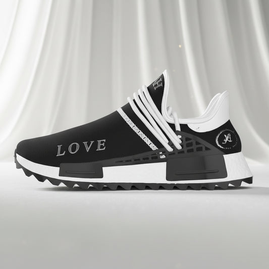 Love Ovah Hate Mesh Sneakers