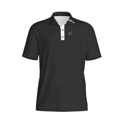 Love Ovah Hate Men's Polo Collar Shirt