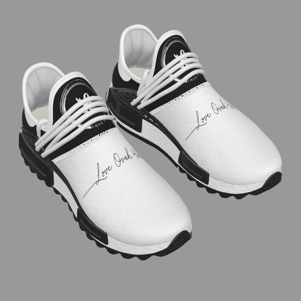 Love Ovah Hate Mesh Sneakers