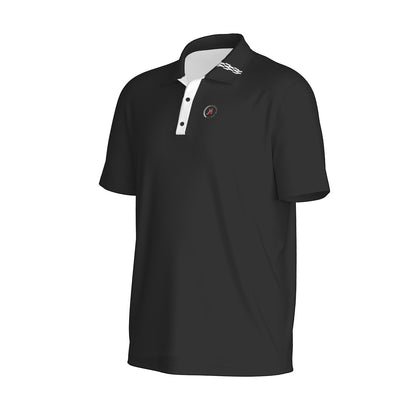Love Ovah Hate Men's Polo Collar Shirt