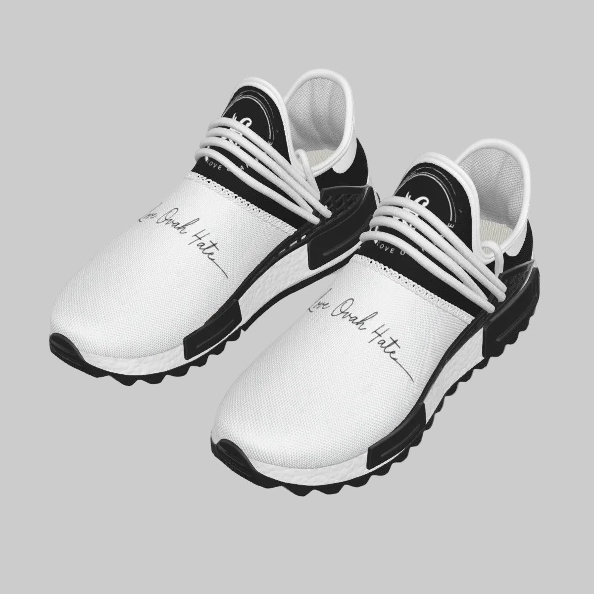 Love Ovah Hate Mesh Sneakers