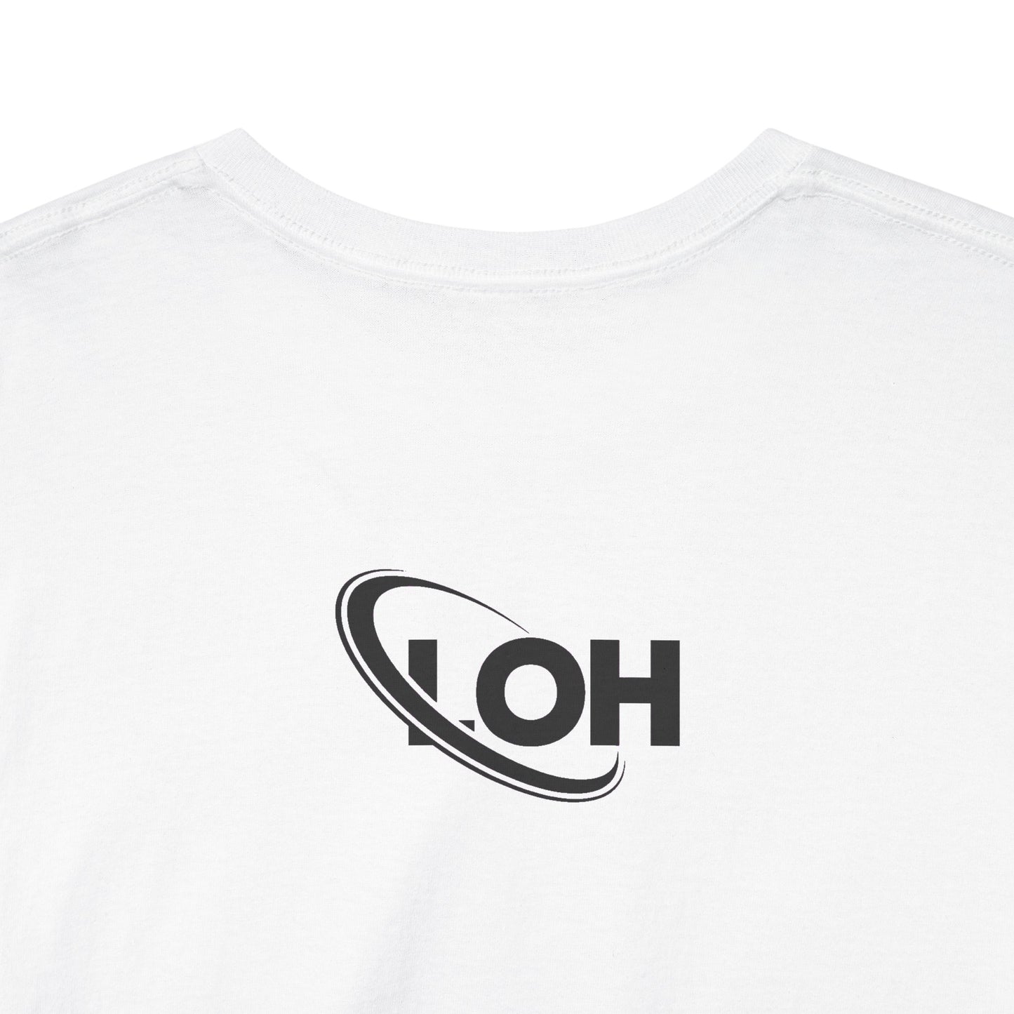 LOVE OVAH HATE— Bold Red & Black Statement Shirt