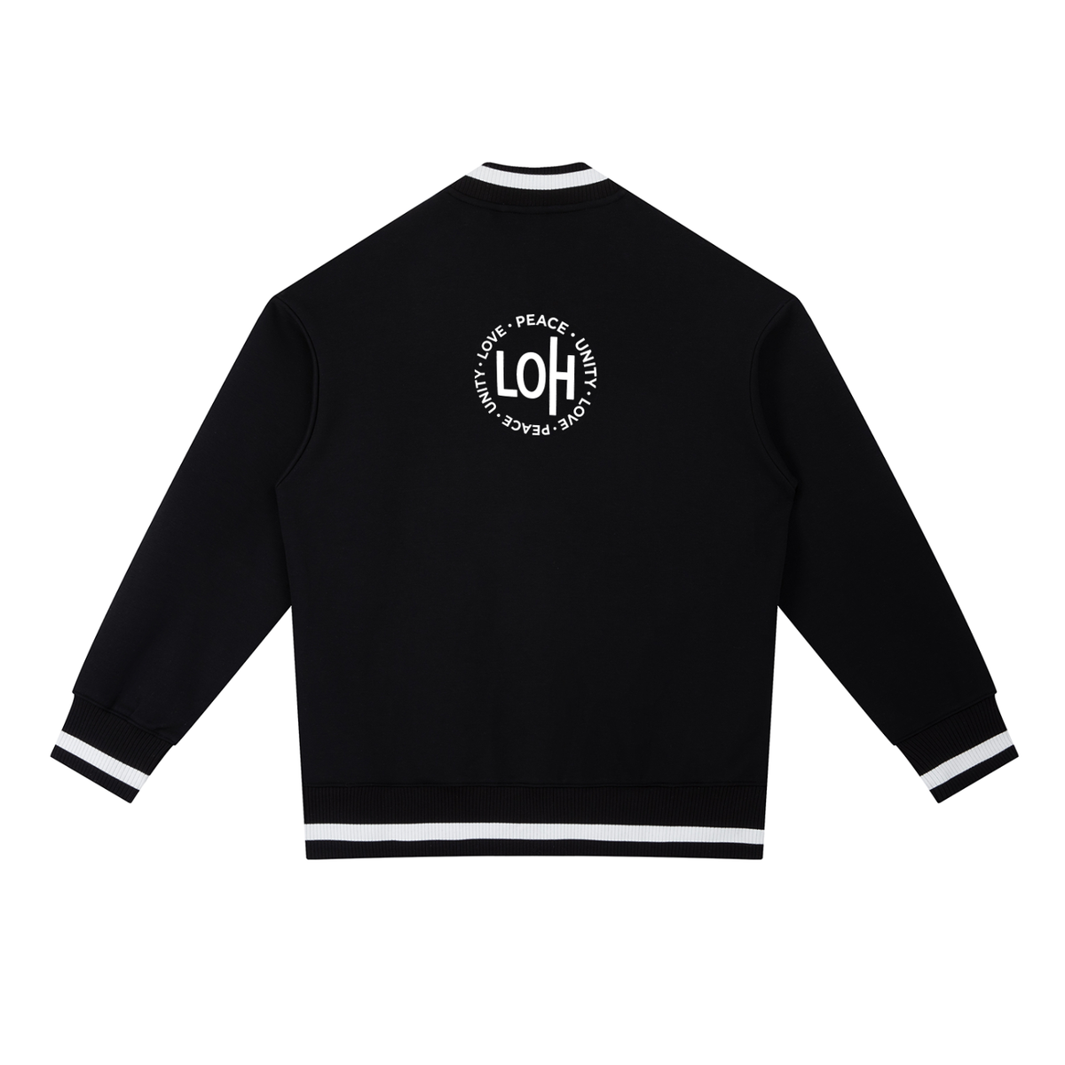 Love Ovah Hate Zip Bomber Jacket