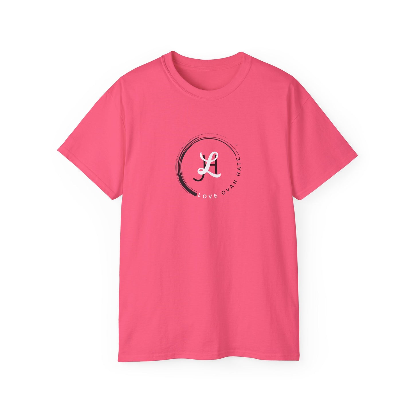 Baumwoll-T-Shirt Qualität Konstruktion gerippter Kragen Unisex Passform 