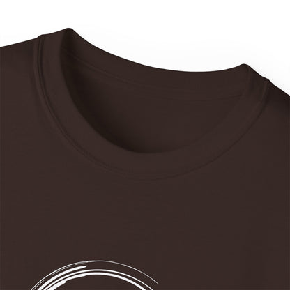 Baumwoll-T-Shirt Qualität Konstruktion gerippter Kragen Unisex Passform 