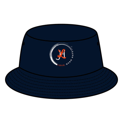 Bucket Hat - Love Ovah Hate Trendy Festival Sun Protection Accessory