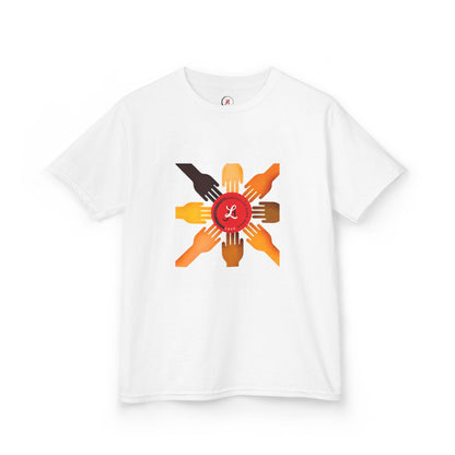 Unity Hands Kinder-T-Shirt - Umarmen Sie die Vielfalt in Stil 