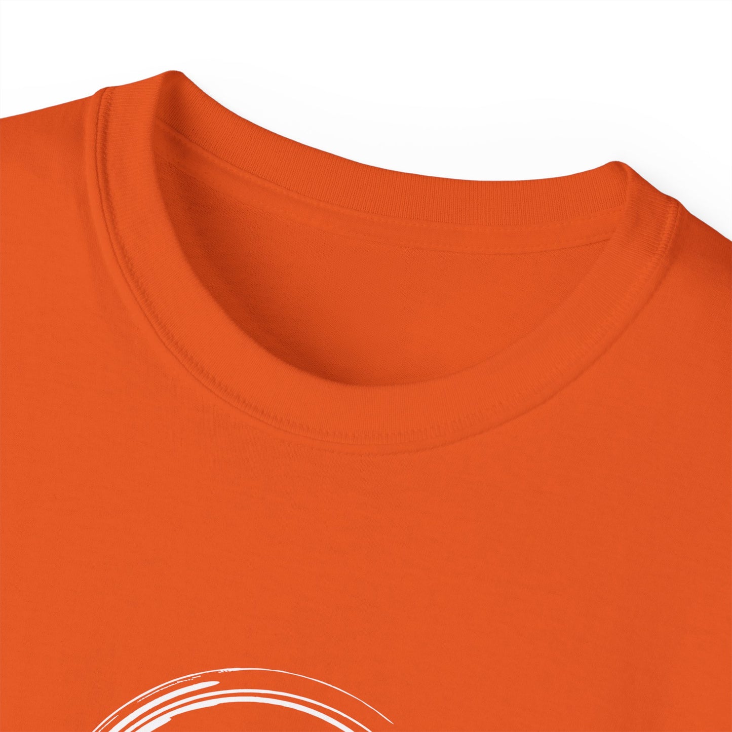 Baumwoll-T-Shirt Qualität Konstruktion gerippter Kragen Unisex Passform 