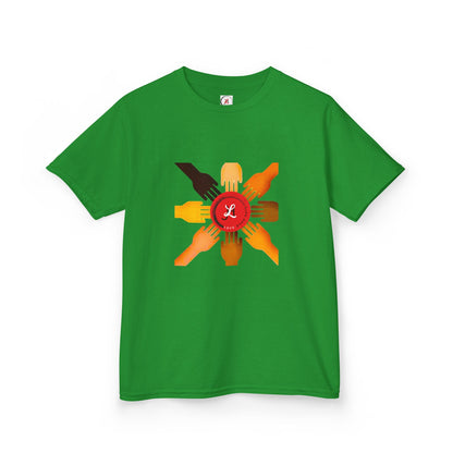 Unity Hands Kinder-T-Shirt - Umarmen Sie die Vielfalt in Stil 