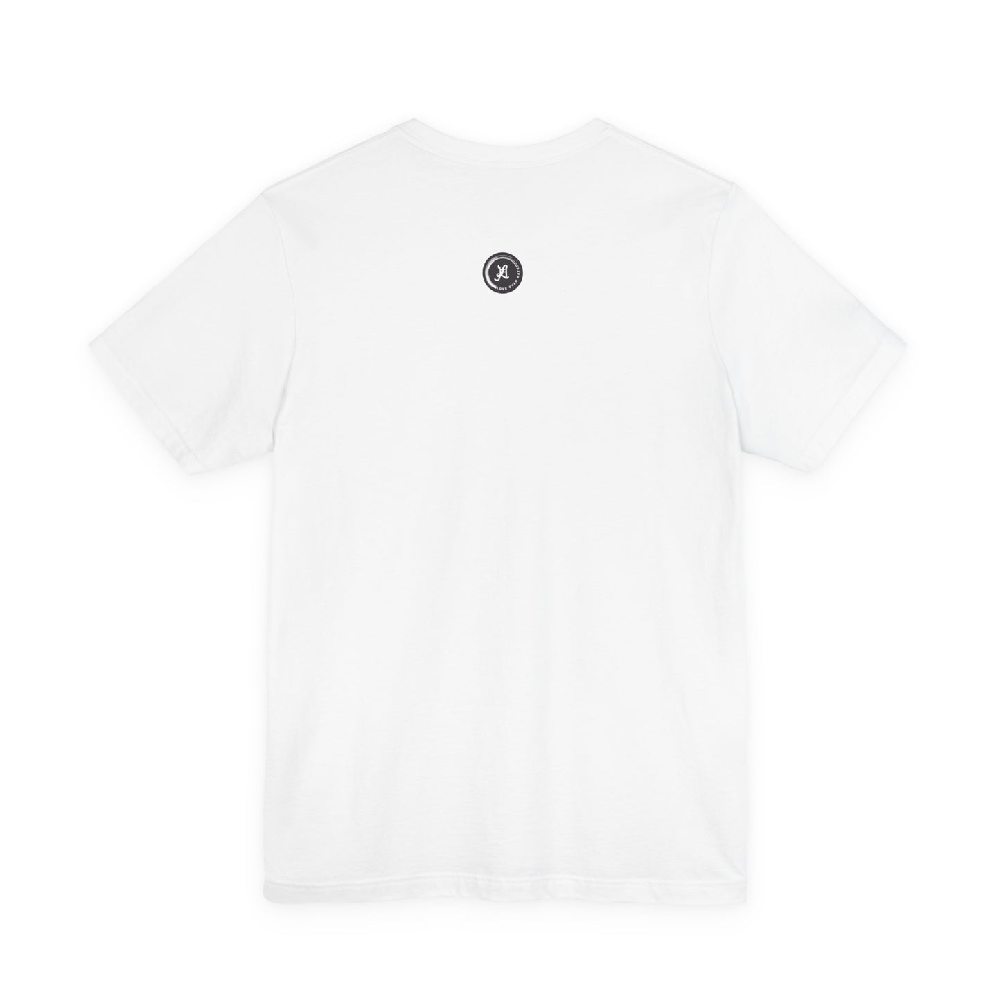 LOVEOVAHHATE Vertical Cross Graphic Tee