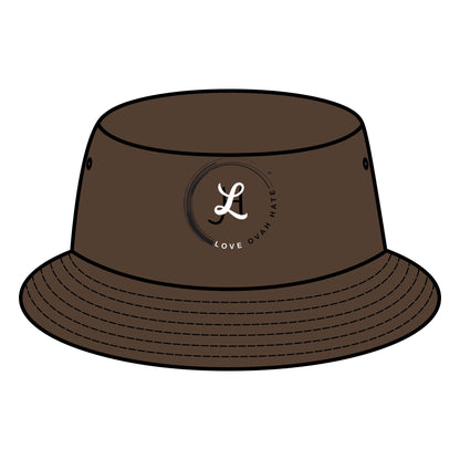 Bucket Hat - Love Ovah Hate Trendy Festival Sun Protection Accessory