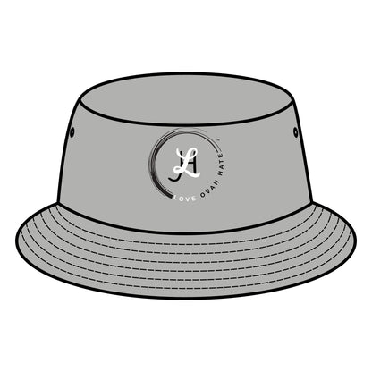 Bucket Hat - Love Ovah Hate Trendy Festival Sun Protection Accessory