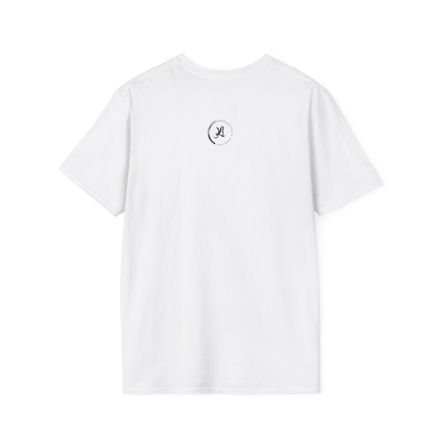 Love Ovah Hate T-Shirt — Handwritten Script Love Tee