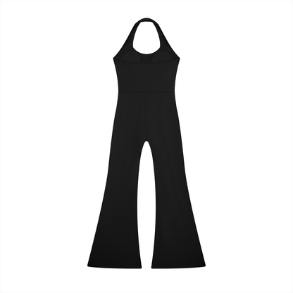 Women’s Love Ovah Hate Flared Jumpsuit