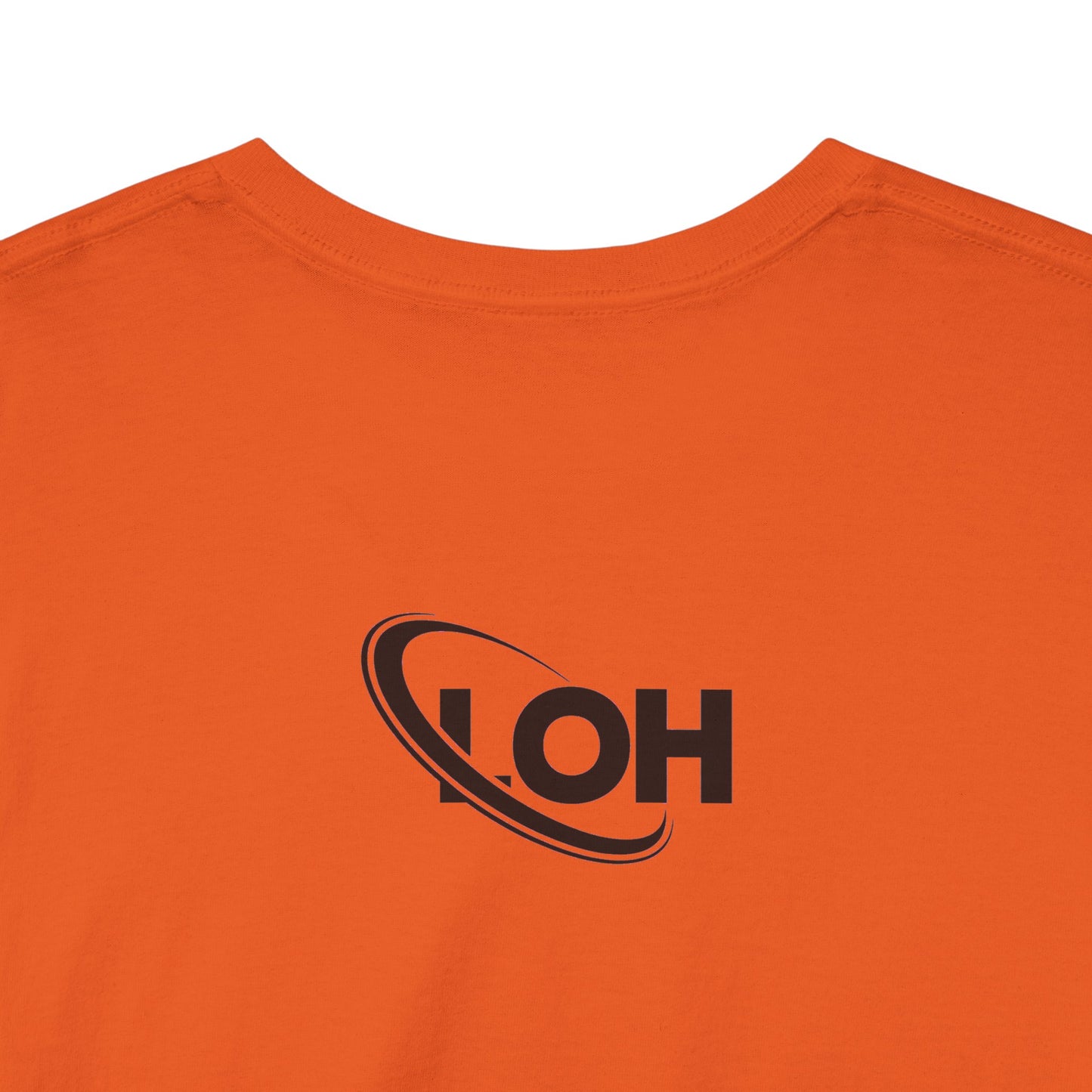 LOVE OVAH HATE— Bold Red & Black Statement Shirt