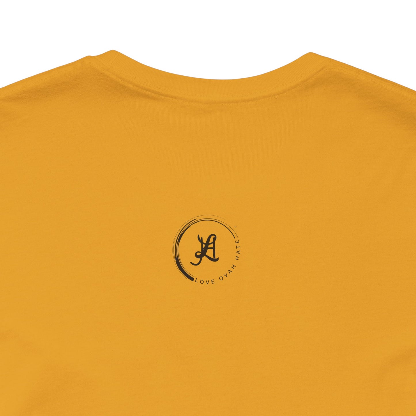 LOVEOVAHHATE Vertical Cross Graphic Tee