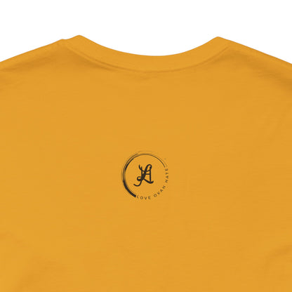 LOVEOVAHHATE Vertical Cross Graphic Tee
