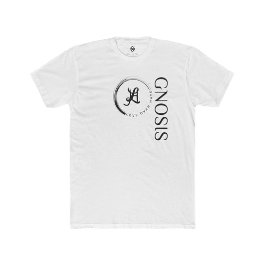 Gnosis Crew Tee — Love Ovah Hate Cotton T‑Shirt