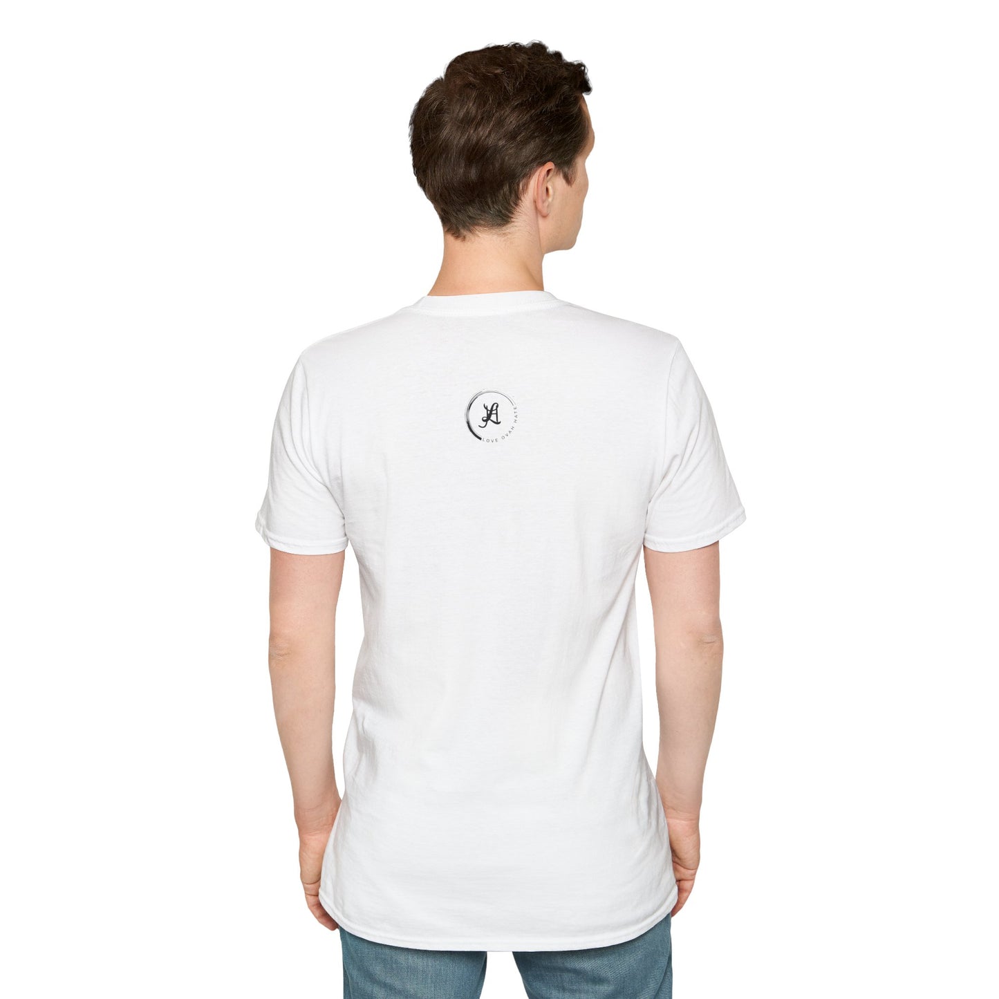 Love Ovah Hate T-Shirt — Handwritten Script Love Tee