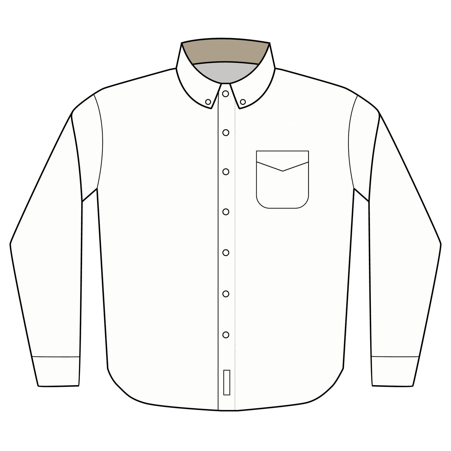 Love Ovah Hate Embroidered Long Sleeve Shirt