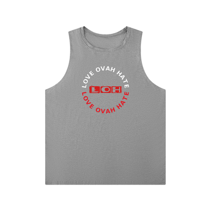 Love Ovah Hate Crewneck Tank Top