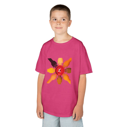 Unity Hands Kinder-T-Shirt - Umarmen Sie die Vielfalt in Stil 