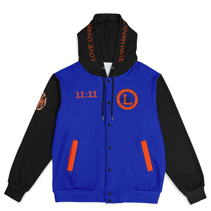 The 11:11 Manifest Hooded Varsity Jacket