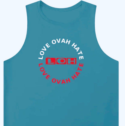 Love Ovah Hate Crewneck Tank Top