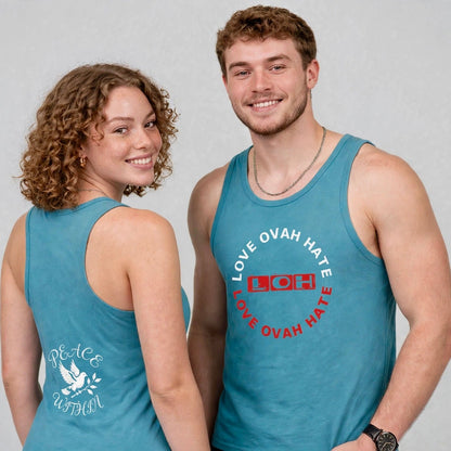 Love Ovah Hate Crewneck Tank Top