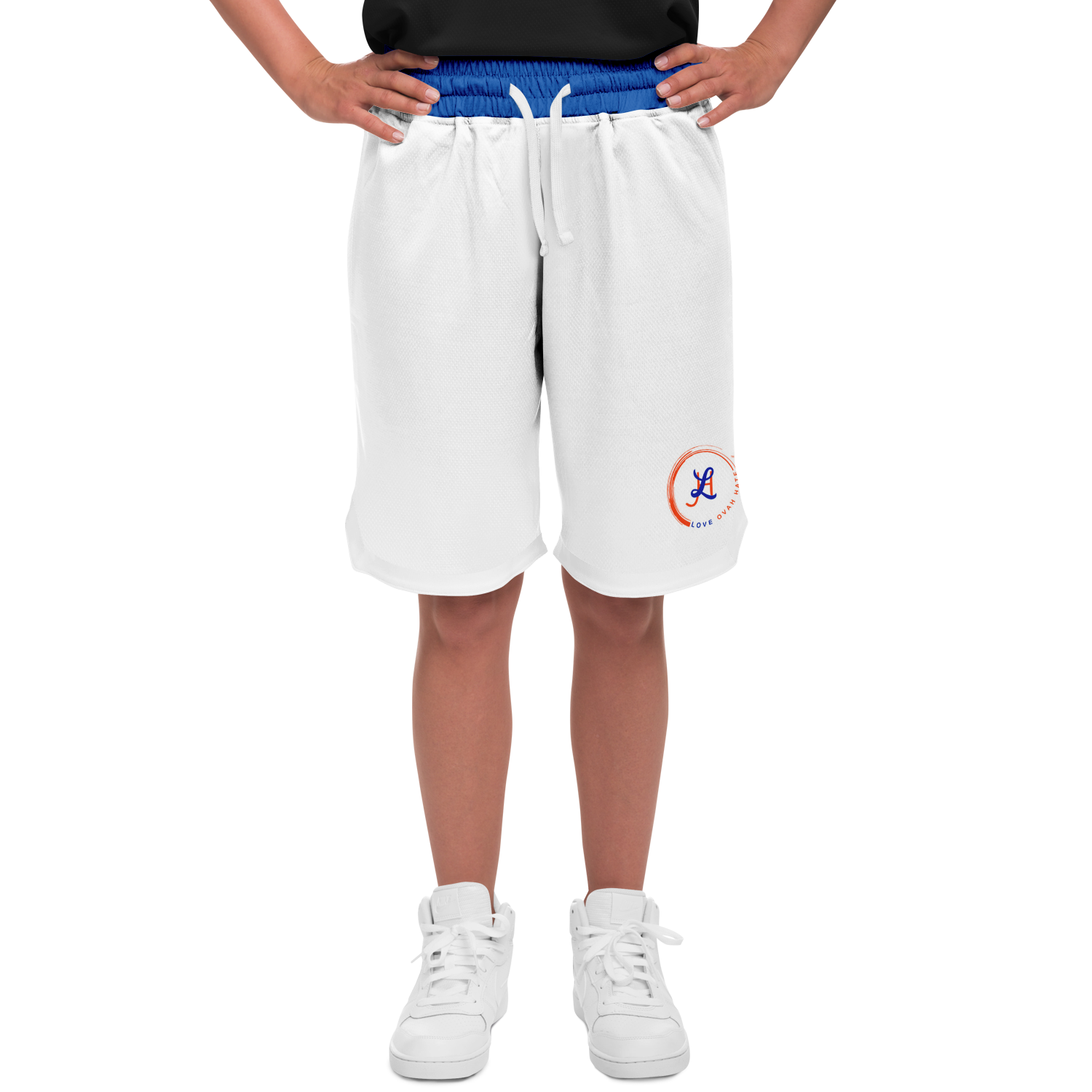 Lightweight and breathable Basketball Short Rib by L.O.H. for active wear. 
