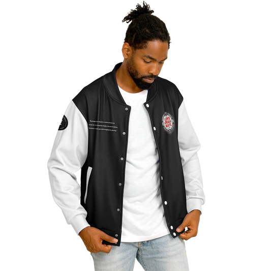 Embrace The Journey Varsity Bomber