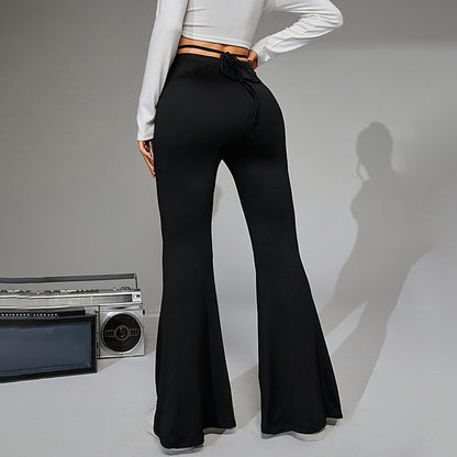 Women's Heart Buckle Slingback Pants