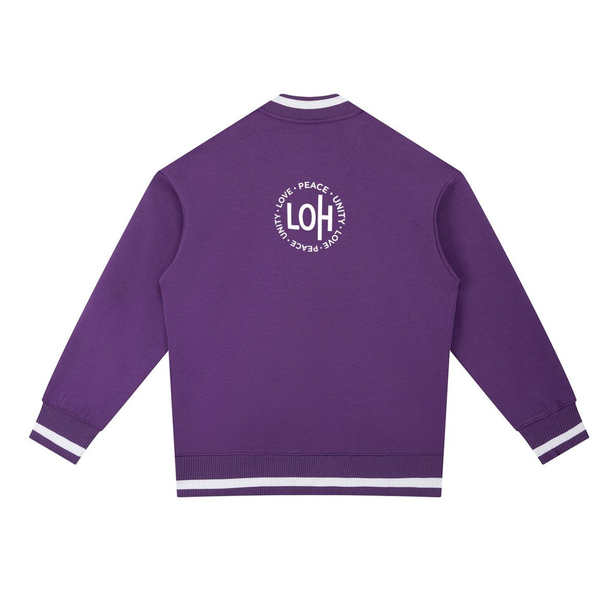 Love Ovah Hate Zip Bomber Jacket