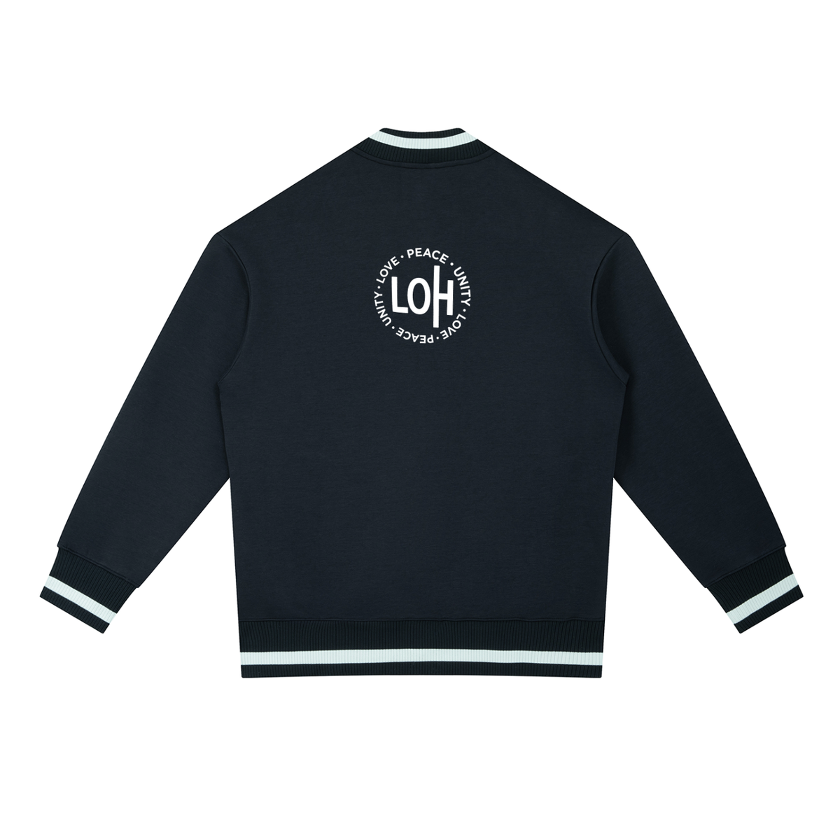 Love Ovah Hate Zip Bomber Jacket