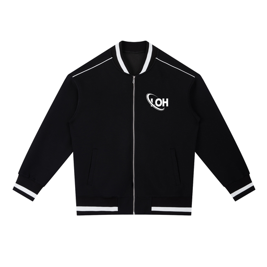 Love Ovah Hate Zip Bomber Jacket